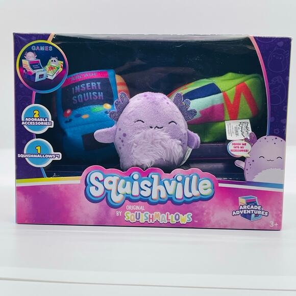 Squishville Arcade Adventure Set-2-Inch Plush and Accessories - Picture 1 of 5